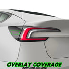 2024-2027 Tesla Model 3 | Tail Light Side Marker PreCut Tint Overlays