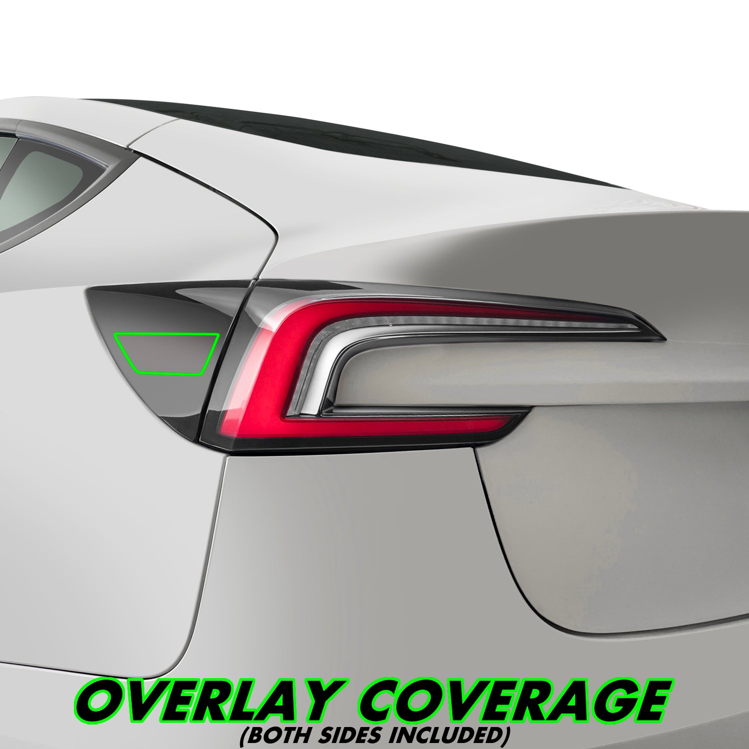 2024-2027 Tesla Model 3 | Tail Light Side Marker PreCut Tint Overlays