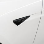 2012-2022 Tesla Model S | Fender Camera Trim Chrome Delete PreCut Vinyl Wrap
