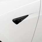 2012-2022 Tesla Model S | Fender Camera Trim Chrome Delete PreCut Vinyl Wrap
