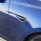 2012-2022 Tesla Model S | Fender Camera Trim Chrome Delete PreCut Vinyl Wrap