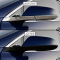 2012-2022 Tesla Model S | Mirror Trim Chrome Delete PreCut Vinyl Wrap