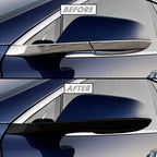 2012-2022 Tesla Model S | Mirror Trim Chrome Delete PreCut Vinyl Wrap