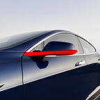 2012-2022 Tesla Model S | Mirror Trim Chrome Delete PreCut Vinyl Wrap