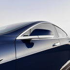 2012-2022 Tesla Model S | Mirror Trim Chrome Delete PreCut Vinyl Wrap