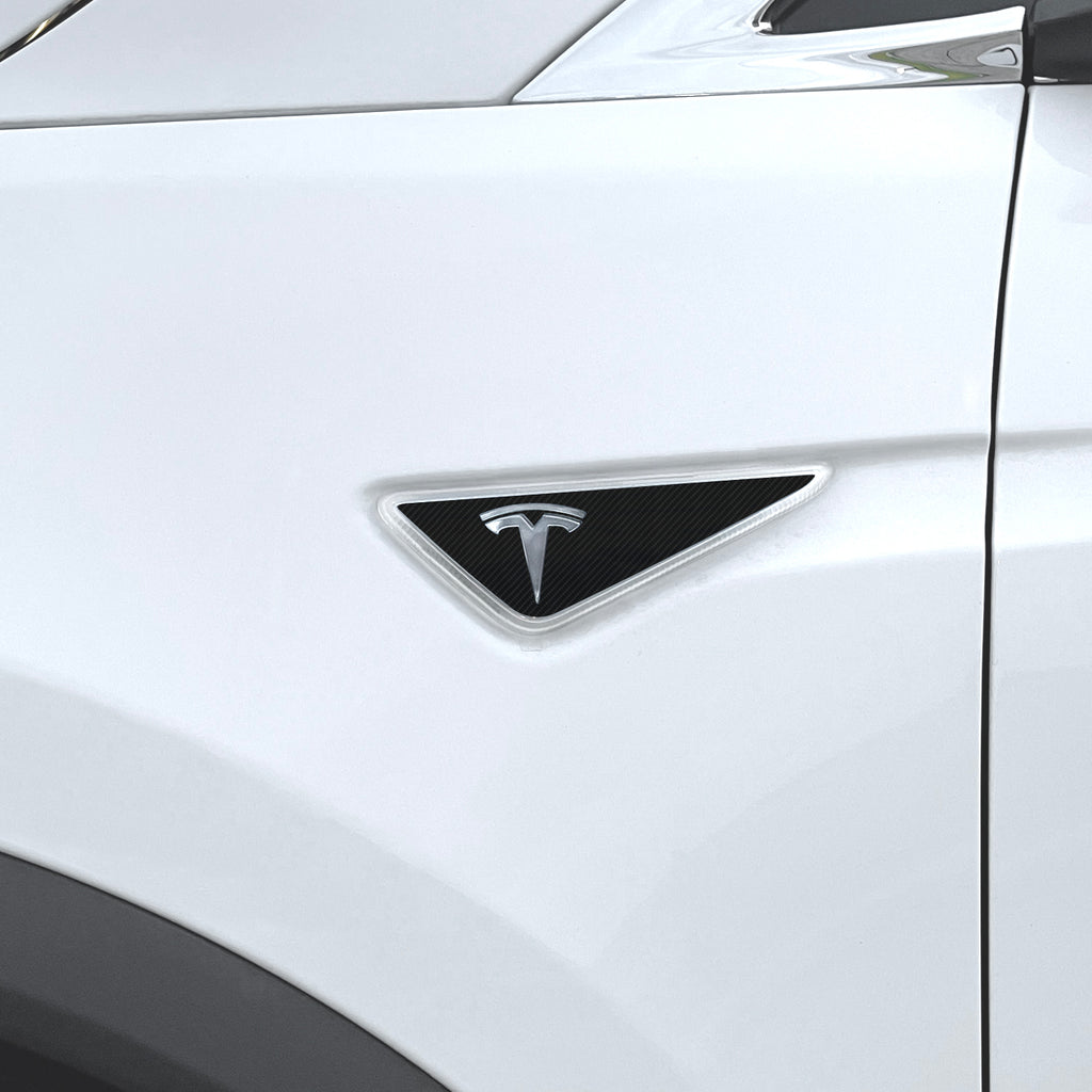 2016 Tesla Model X | Fender Trim Chrome Delete PreCut Vinyl Wrap