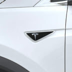 2016 Tesla Model X | Fender Trim Chrome Delete PreCut Vinyl Wrap