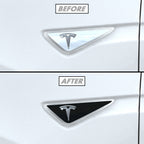 2016 Tesla Model X | Fender Trim Chrome Delete PreCut Vinyl Wrap