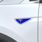 2016 Tesla Model X | Fender Trim Chrome Delete PreCut Vinyl Wrap