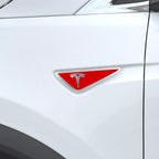 2016 Tesla Model X | Fender Trim Chrome Delete PreCut Vinyl Wrap