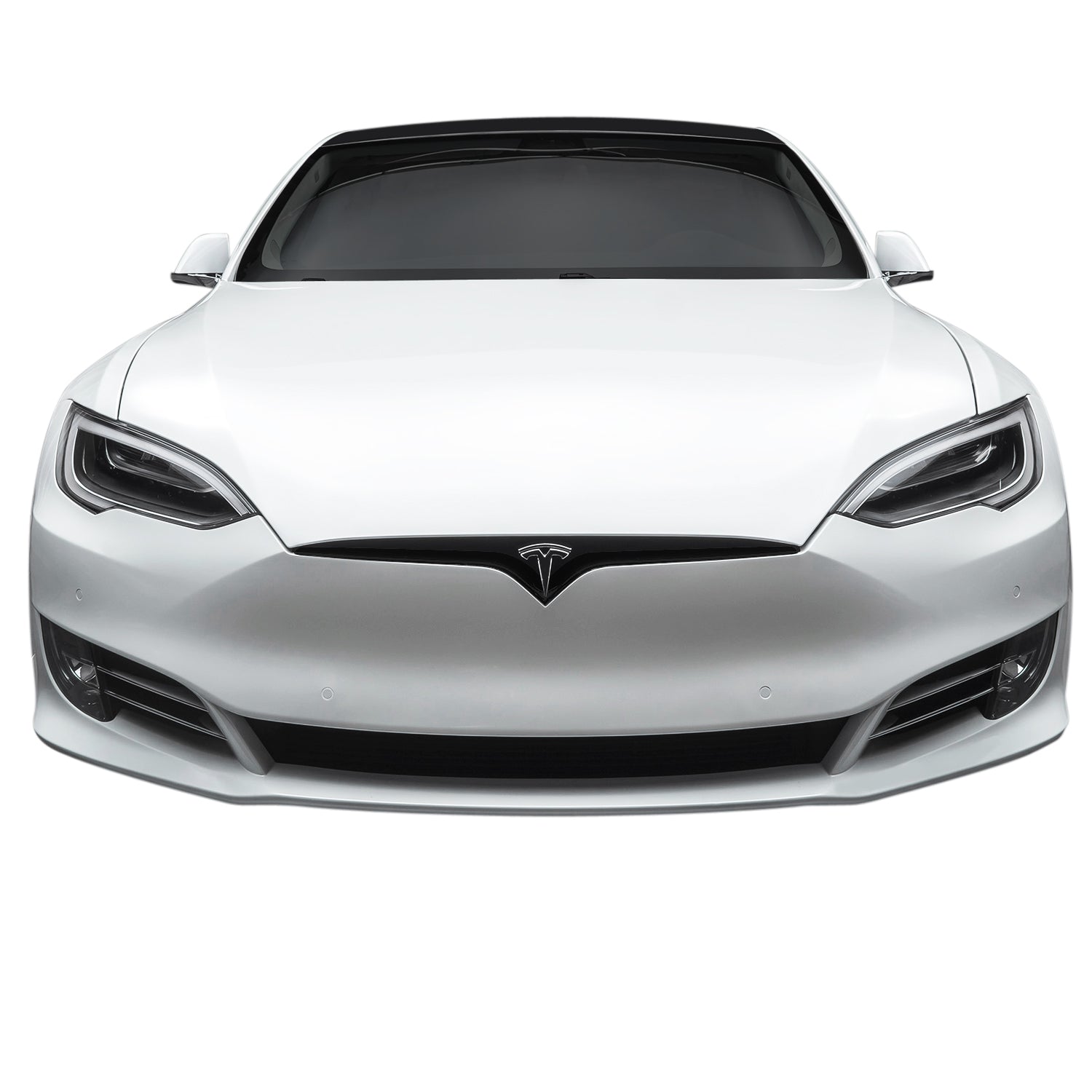 2016-2022 Tesla Model S | Front Grill Trim Chrome Delete PreCut Vinyl Wrap