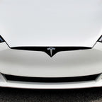 2016-2022 Tesla Model S | Front Grill Trim Chrome Delete PreCut Vinyl Wrap