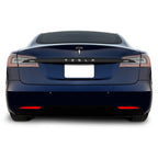 2016-2022 Tesla Model S | Rear Trunk Trim Chrome Delete PreCut Vinyl Wrap