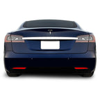 2016-2022 Tesla Model S | Rear Trunk Trim Chrome Delete PreCut Vinyl Wrap