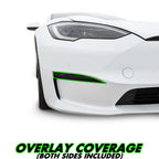 2022-2026 Tesla Model S | Fog Light PreCut Tint Overlays