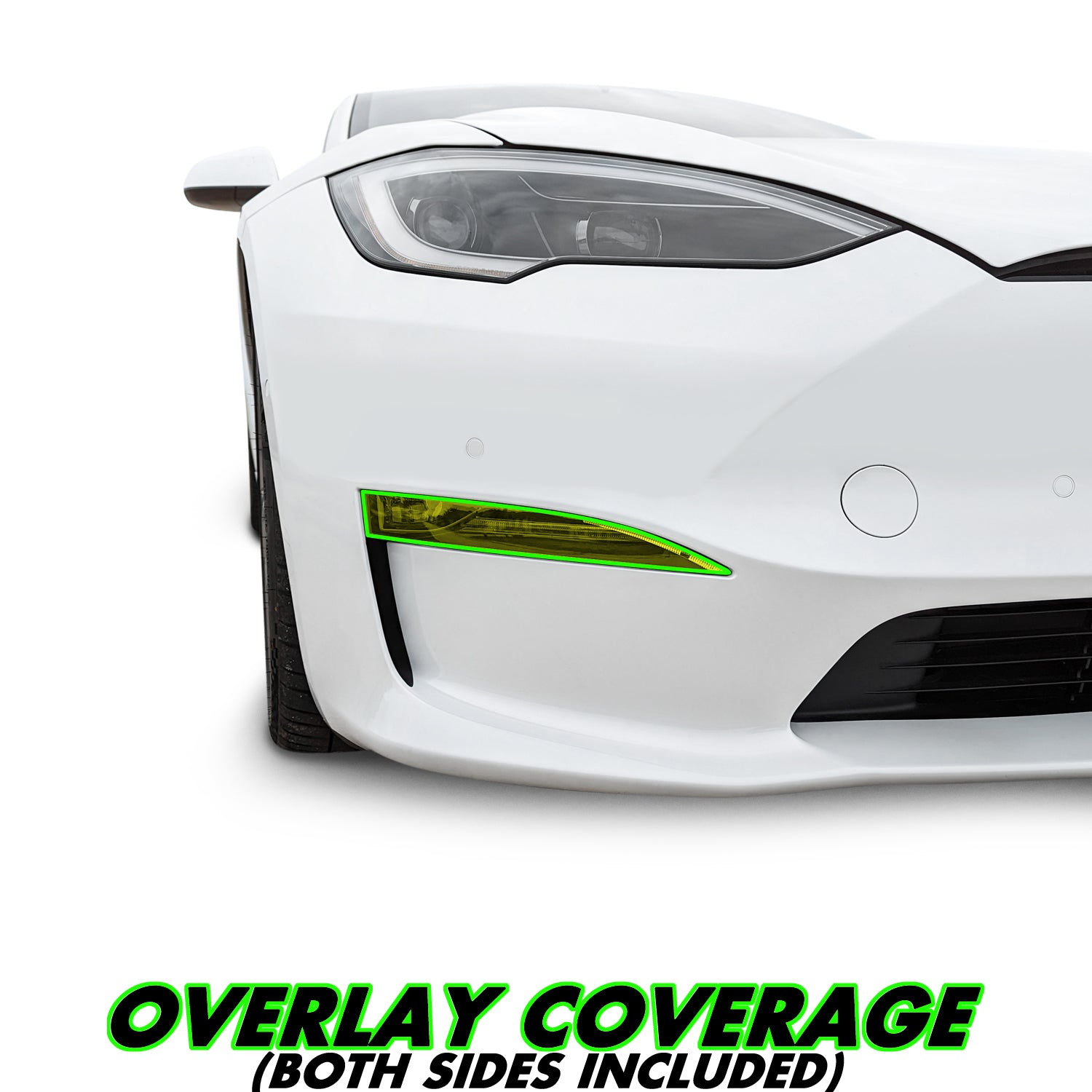 2022-2026 Tesla Model S | Fog Light PreCut Tint Overlays