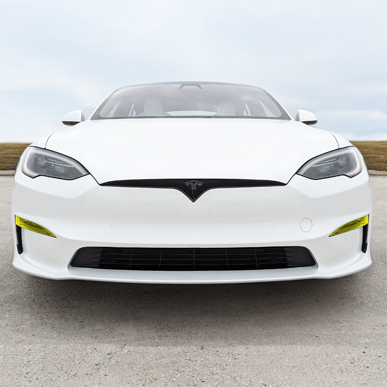 2022-2026 Tesla Model S | Fog Light PreCut Tint Overlays