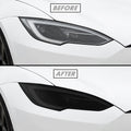 2022-2026 Tesla Model S | Headlight PreCut Tint Overlays