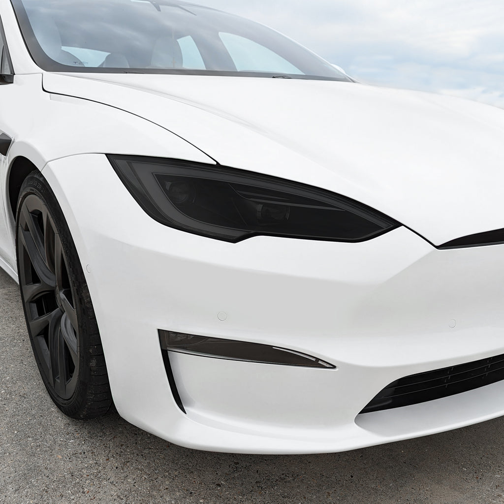 2022-2026 Tesla Model S | Headlight PreCut Tint Overlays