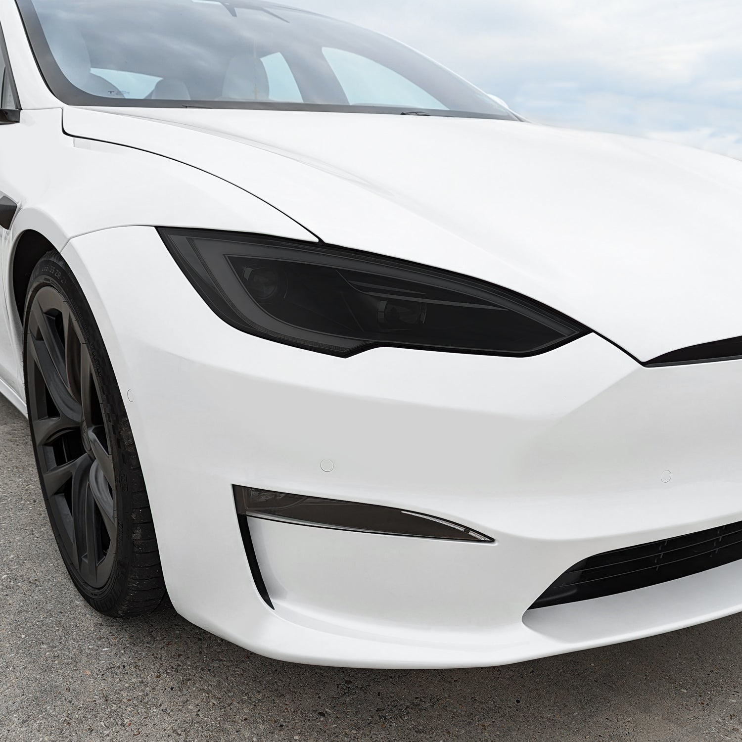2022-2026 Tesla Model S | Headlight PreCut Tint Overlays