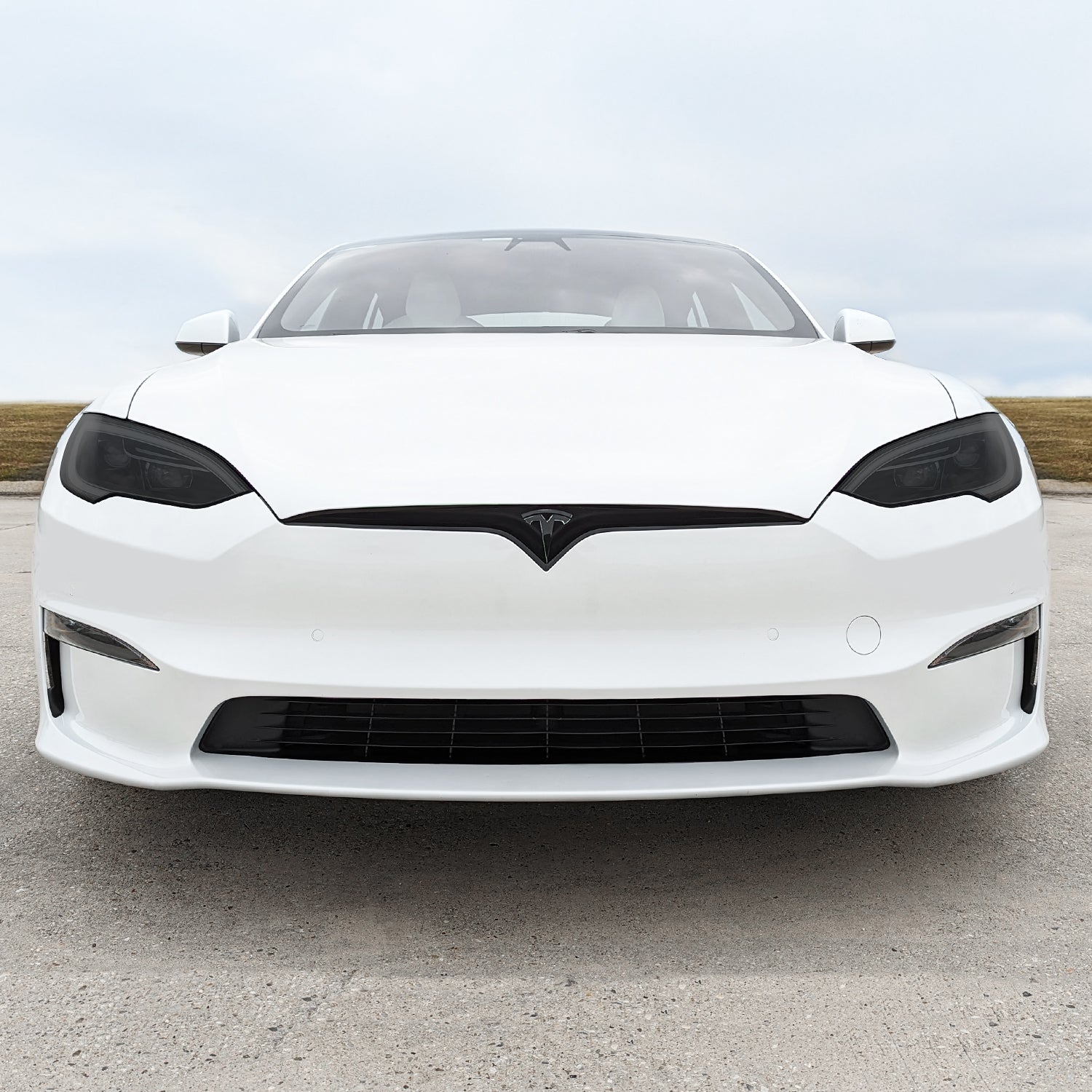 2022-2026 Tesla Model S | Headlight PreCut Tint Overlays