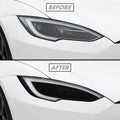 2022-2026 Tesla Model S | Headlight Cutout PreCut Tint Overlays