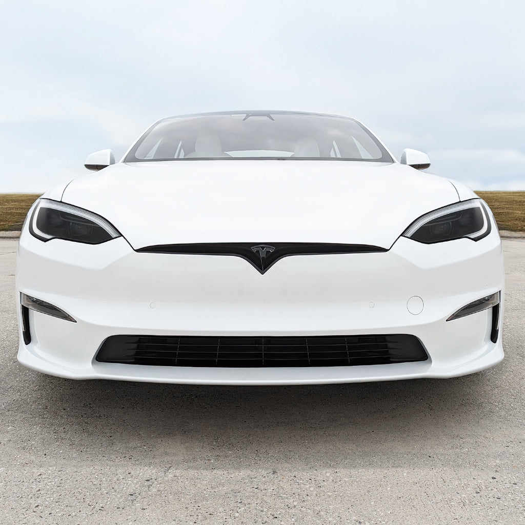 2022-2026 Tesla Model S | Headlight Cutout PreCut Tint Overlays