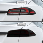 2022-2026 Tesla Model S | Tail Light & Reflector PreCut Tint Overlays
