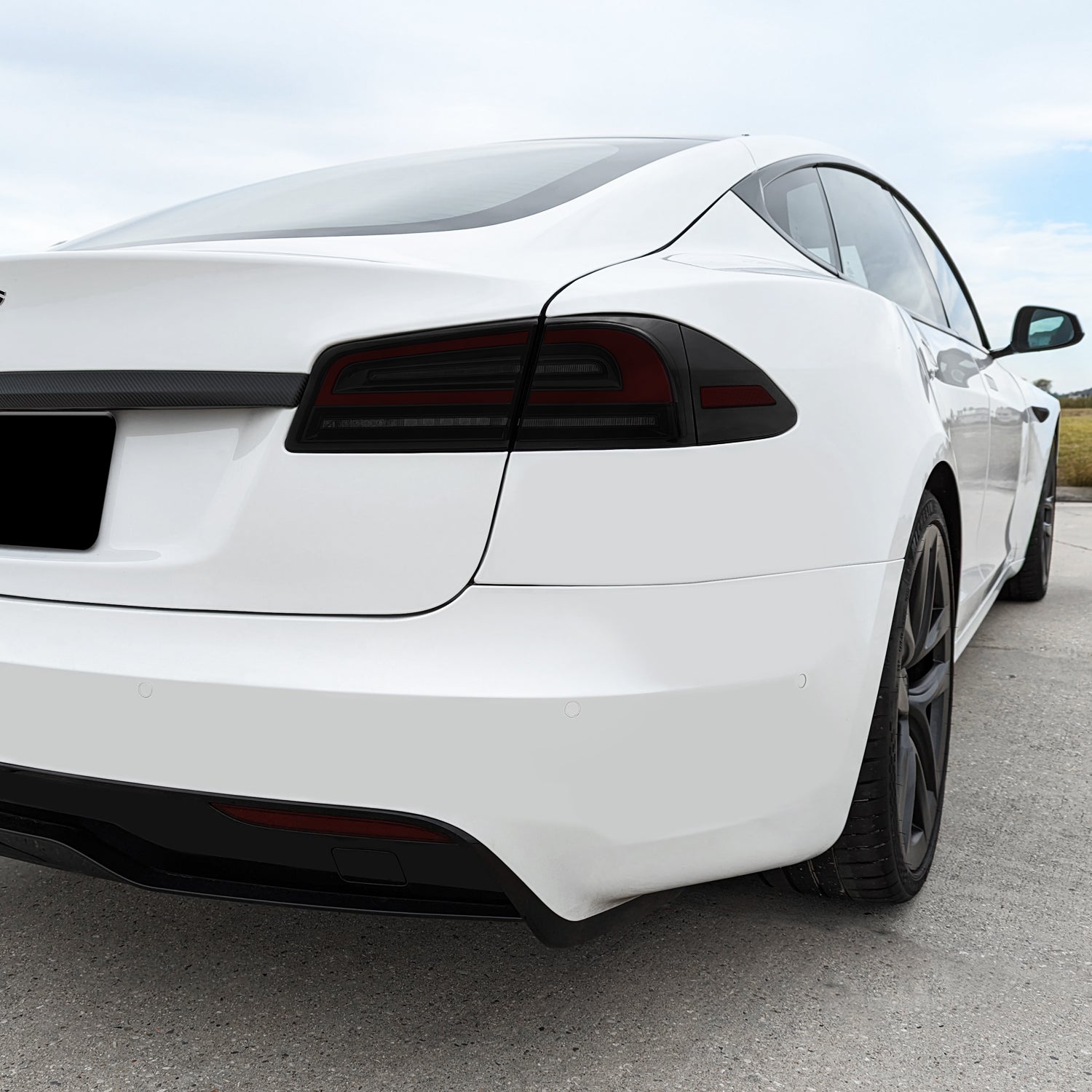 2022-2026 Tesla Model S | Tail Light & Reflector PreCut Tint Overlays