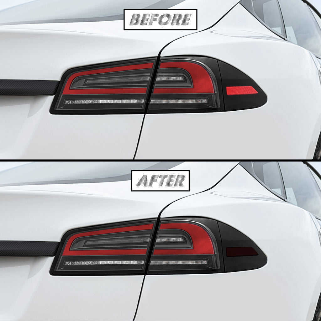 2022-2026 Tesla Model S | Tail Light Side Marker PreCut Tint Overlays