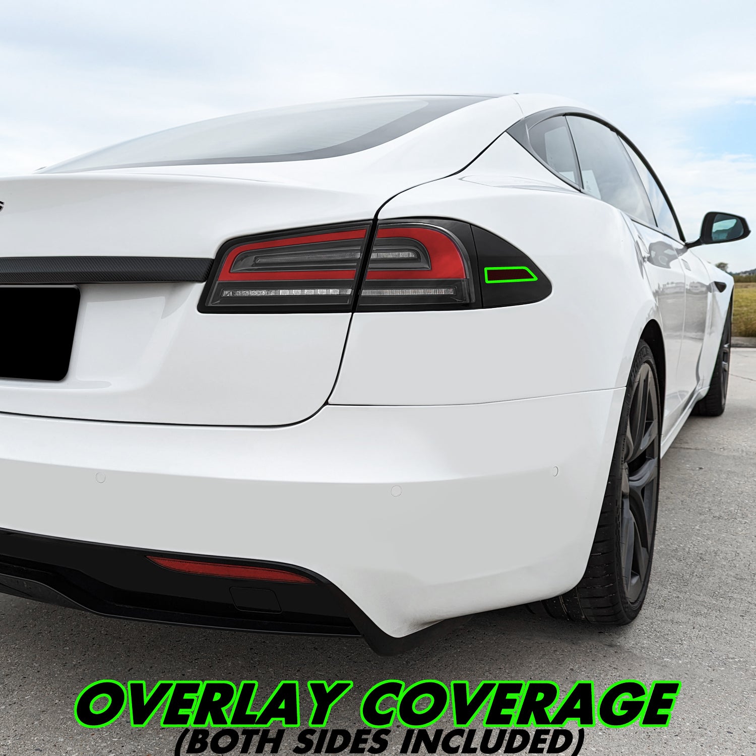 2022-2026 Tesla Model S | Tail Light Side Marker PreCut Tint Overlays