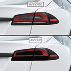 2022-2026 Tesla Model S | Turn Signal & Reverse Light PreCut Tint Overlays