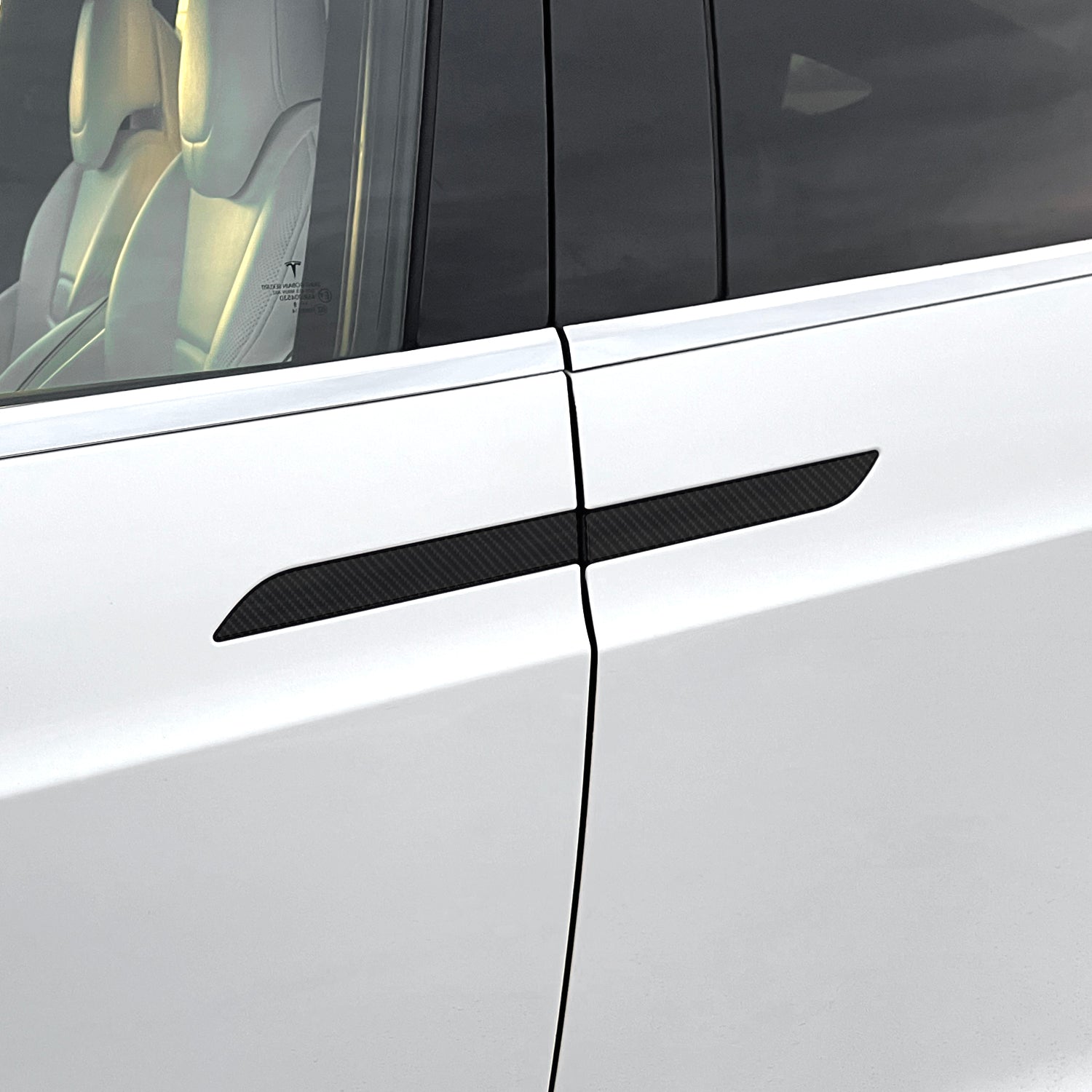 2016-2021 Tesla Model X | Door Handle Chrome Delete PreCut Vinyl Wrap