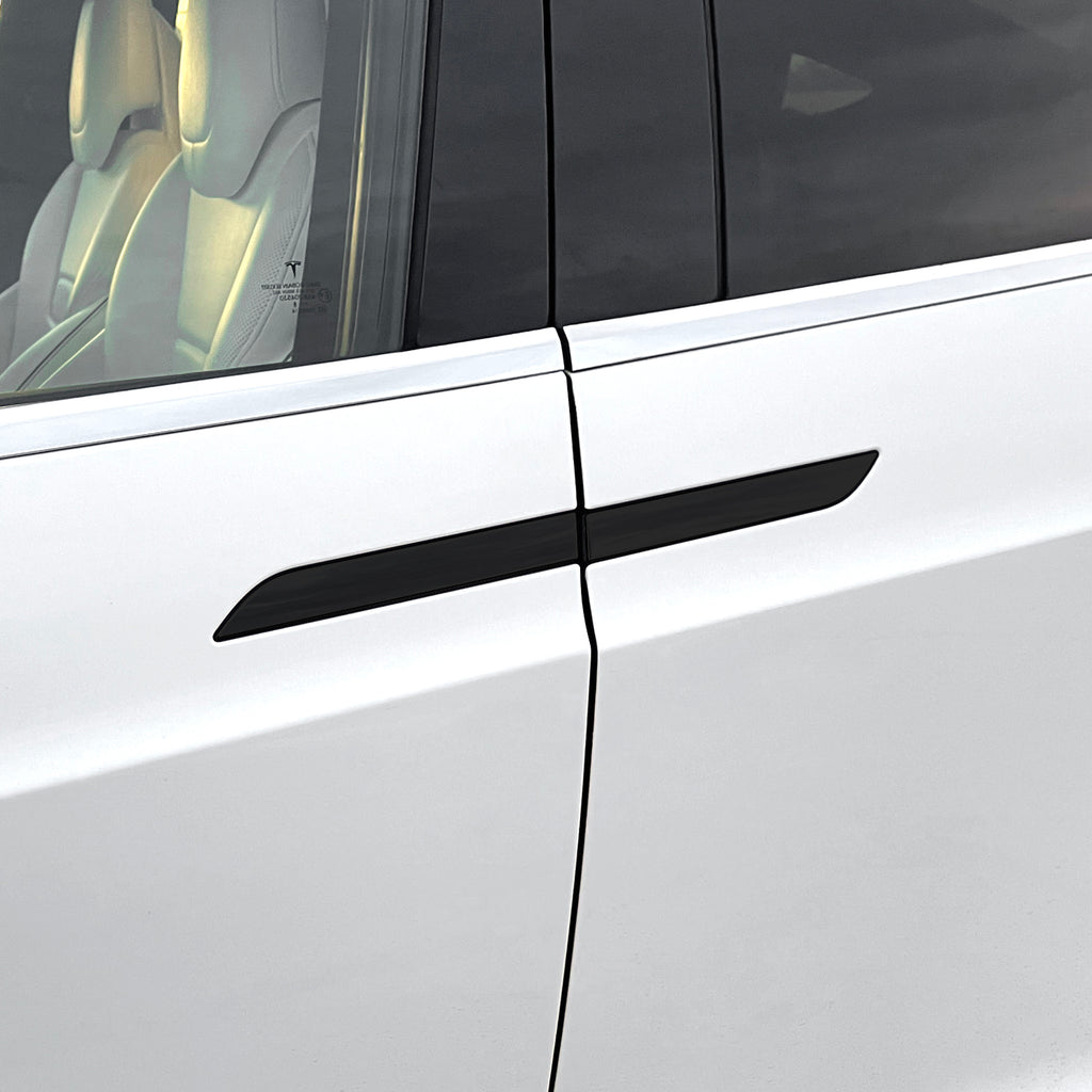 2016-2021 Tesla Model X | Door Handle Chrome Delete PreCut Vinyl Wrap