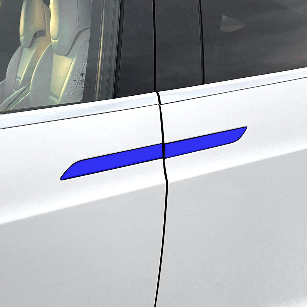 2016-2021 Tesla Model X | Door Handle Chrome Delete PreCut Vinyl Wrap
