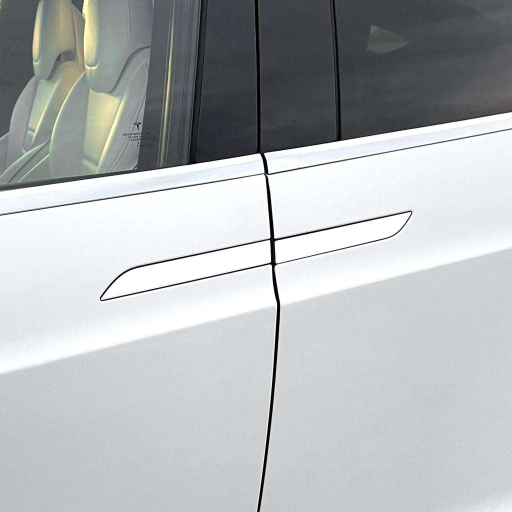 2016-2021 Tesla Model X | Door Handle Chrome Delete PreCut Vinyl Wrap