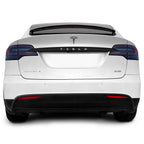 2016-2021 Tesla Model X | Rear Trunk Trim Chrome Delete PreCut Vinyl Wrap