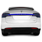 2016-2021 Tesla Model X | Rear Trunk Trim Chrome Delete PreCut Vinyl Wrap