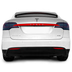 2016-2021 Tesla Model X | Rear Trunk Trim Chrome Delete PreCut Vinyl Wrap
