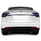 2016-2021 Tesla Model X | Rear Trunk Trim Chrome Delete PreCut Vinyl Wrap