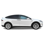 2016-2021 Tesla Model X | Window Trim Combo Chrome Delete PreCut Vinyl Wrap