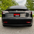 2017-2023 Tesla Model 3 | Tail Light Insert With Reverse & Signal Cutout PreCut Tint Overlays