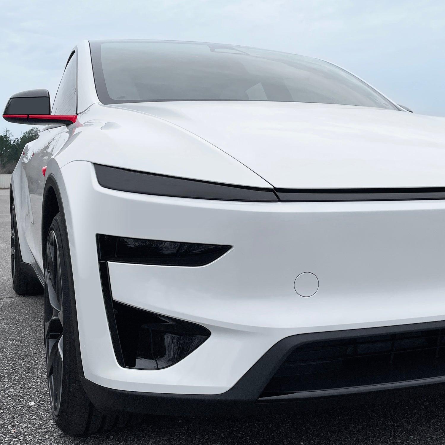 2026-2027 Tesla Model Y | Headlight PreCut Tint Overlays