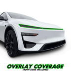 2026-2027 Tesla Model Y | Headlight DRL Bar PreCut Tint Overlays