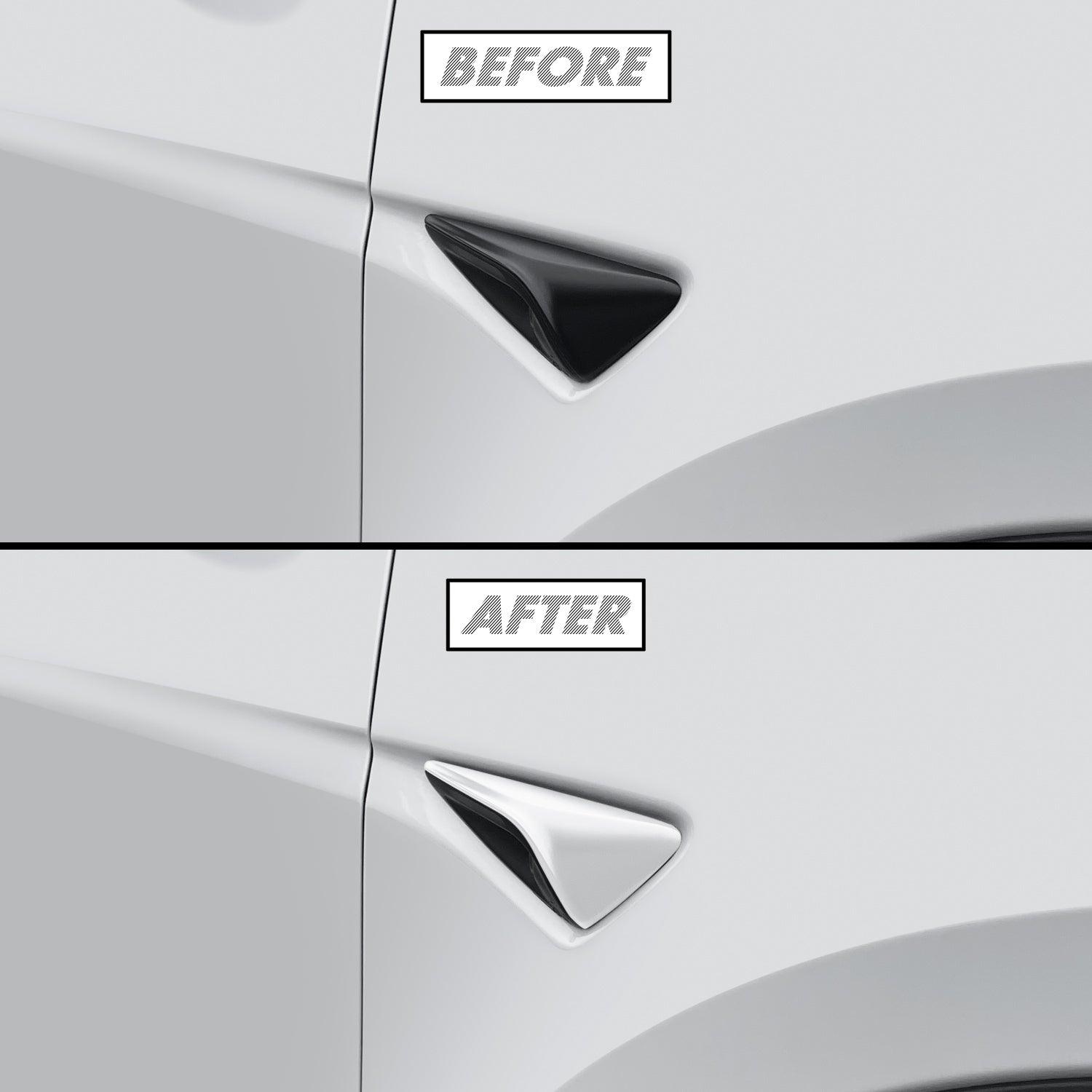 2026-2027 Tesla Model Y | Fender Camera Trim PreCut Vinyl Wrap