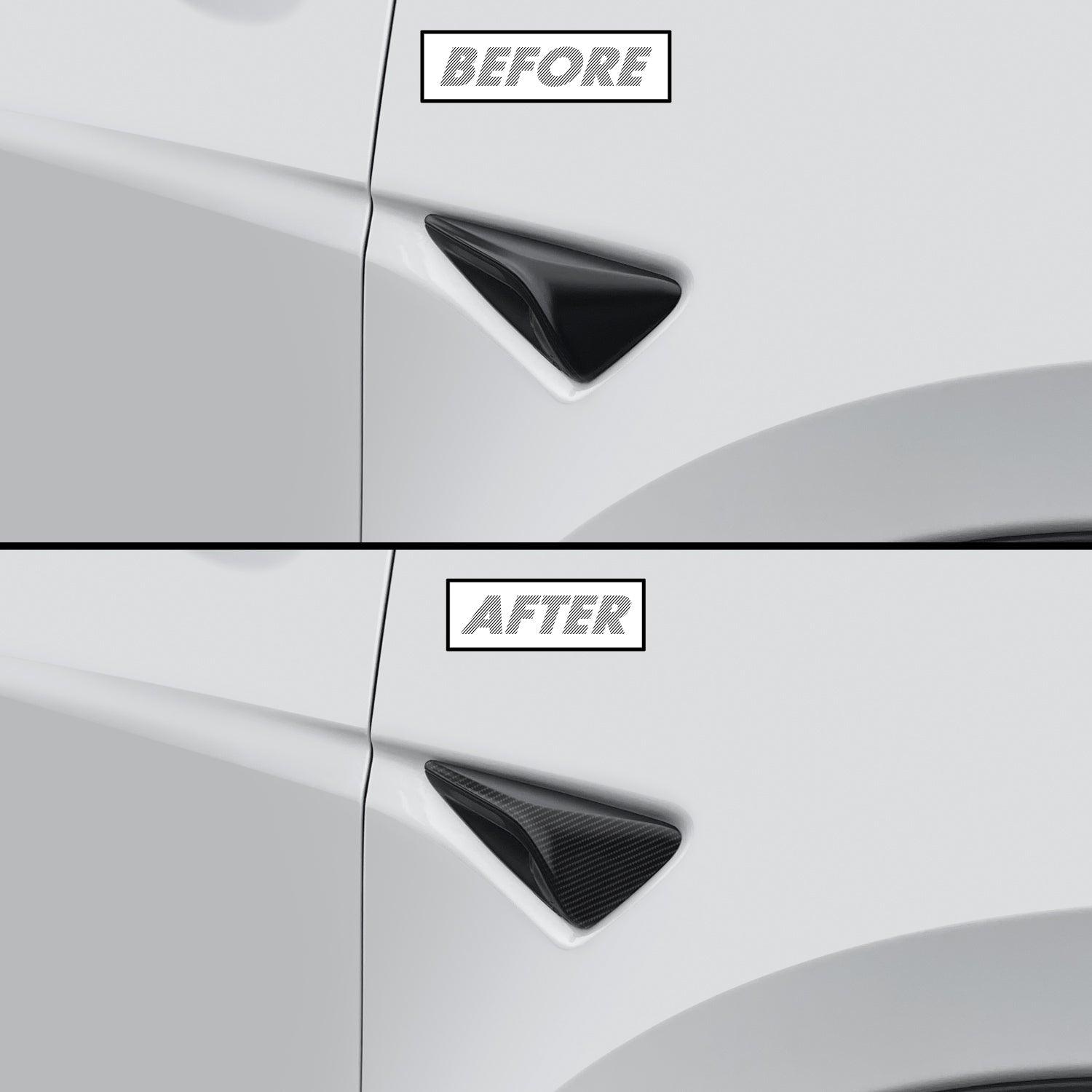 2026-2027 Tesla Model Y | Fender Camera Trim PreCut Vinyl Wrap