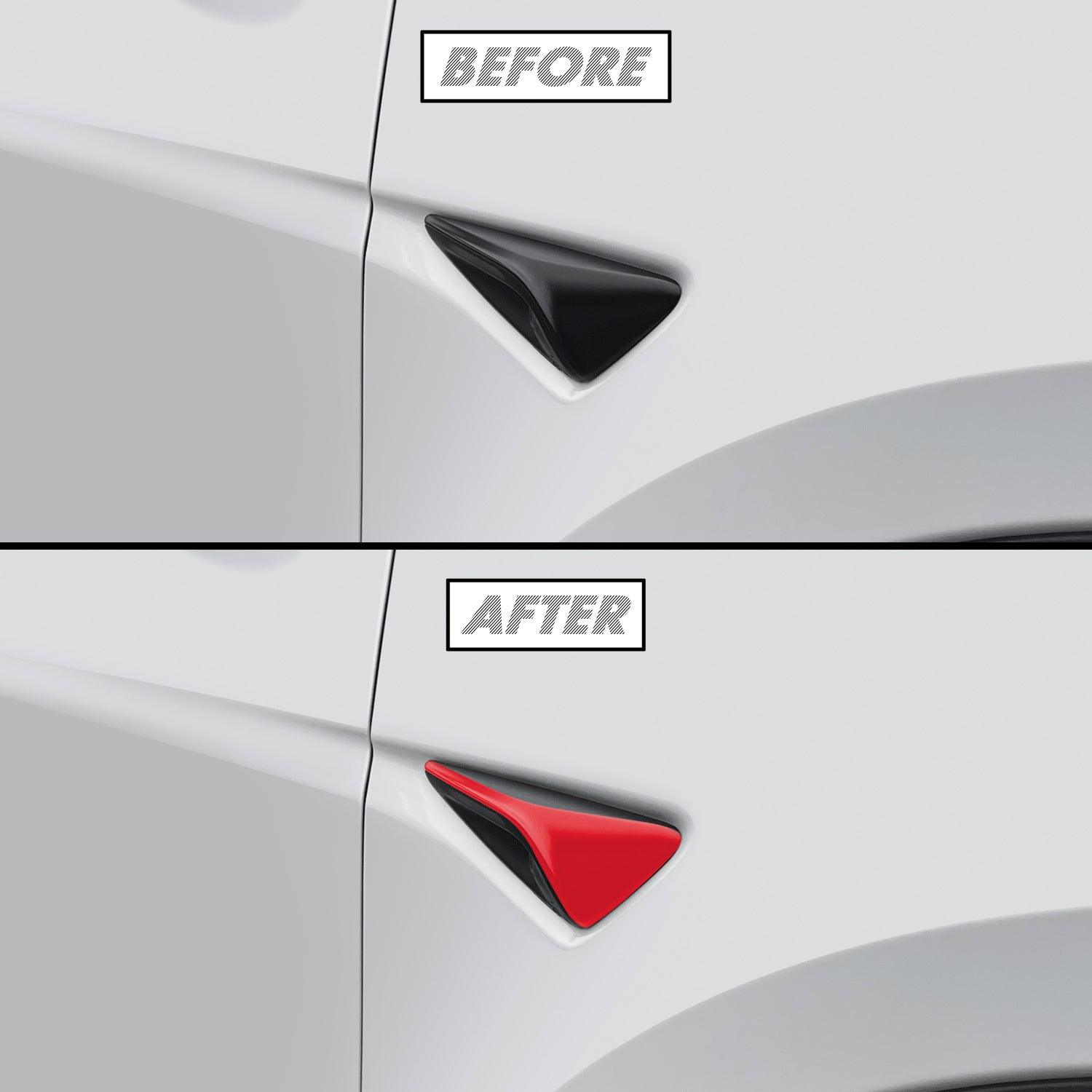 2026-2027 Tesla Model Y | Fender Camera Trim PreCut Vinyl Wrap