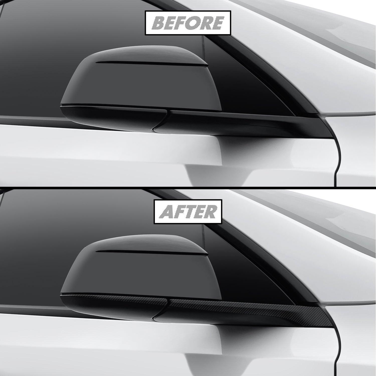 2026-2027 Tesla Model Y | Side Mirror Accent PreCut Vinyl Wrap