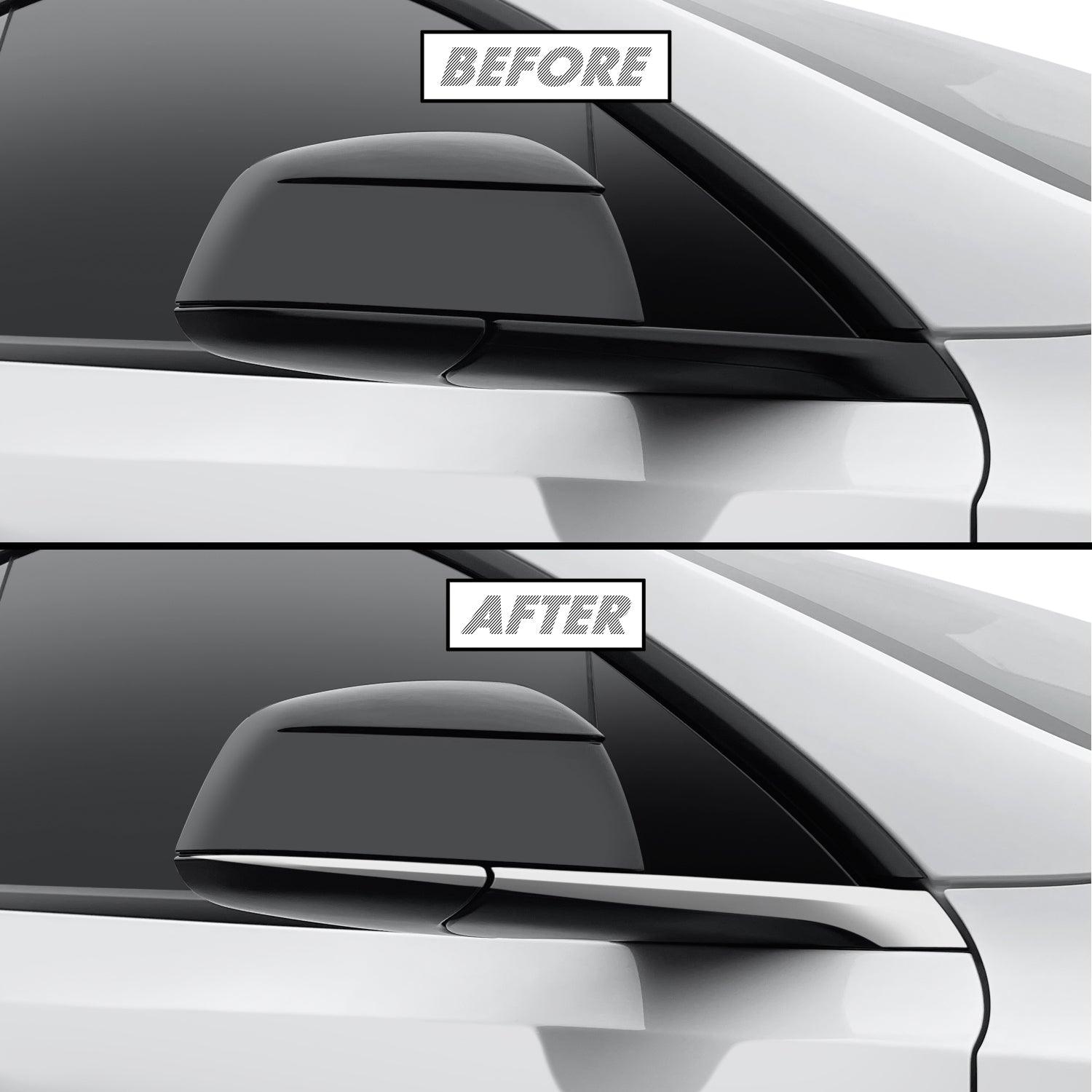 2026-2027 Tesla Model Y | Side Mirror Accent PreCut Vinyl Wrap