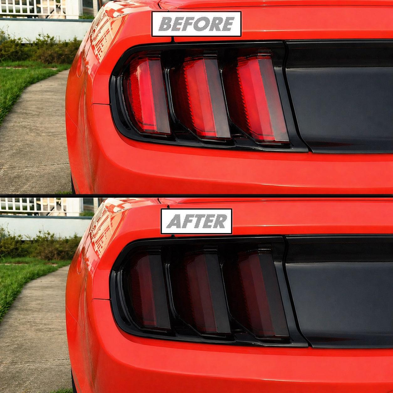 2015-2017 Ford Mustang | Tail Light PreCut Tint Overlays